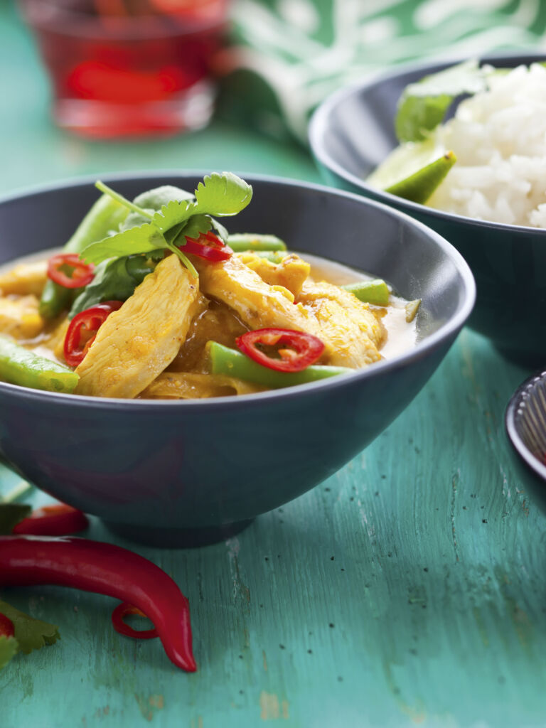 Poulet thaï au curry rouge et au piment doux - All-Clad, vente à