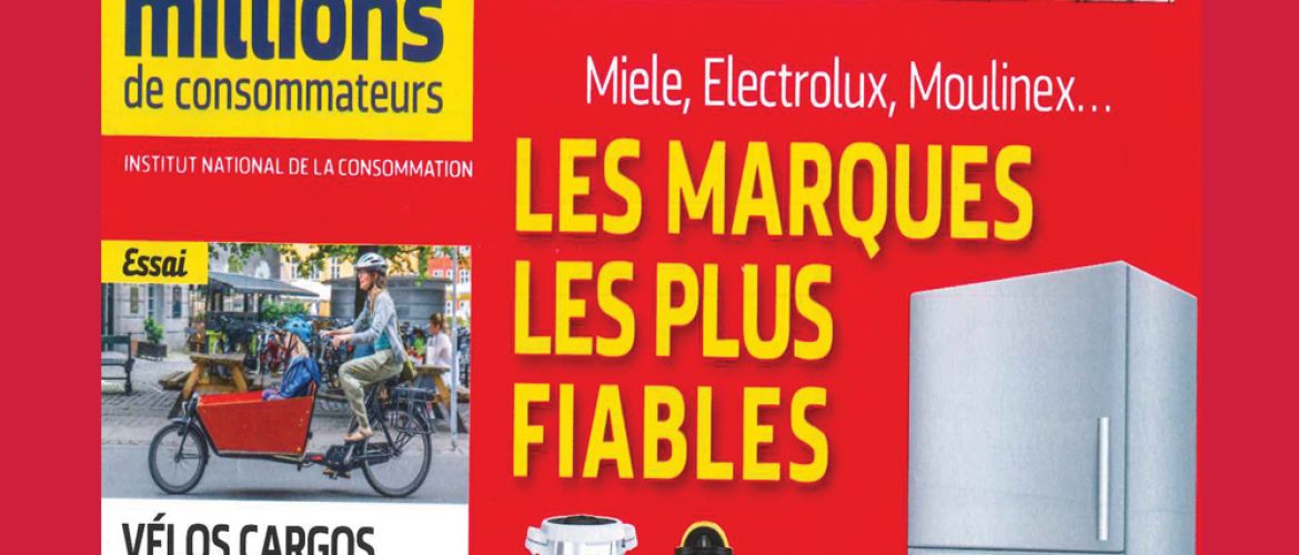 60 millions consommateurs : fiabilité des produits électroménagers